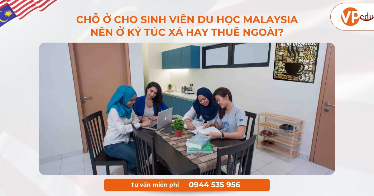 Chỗ ở cho sinh viên du học Malaysia, tìm chỗ ở khi du học Malaysia