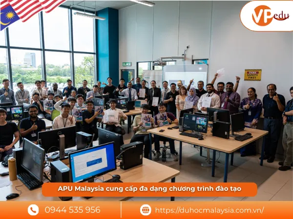 APU Malaysia cung cấp đa dạng chương trình đào tạo