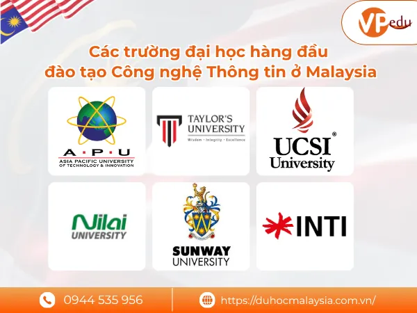 các trường đào tạo ngành CNTT tốt ở Malaysia