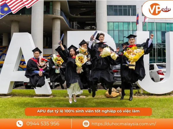100% sinh viên tốt nghiệp từ APU đều có việc