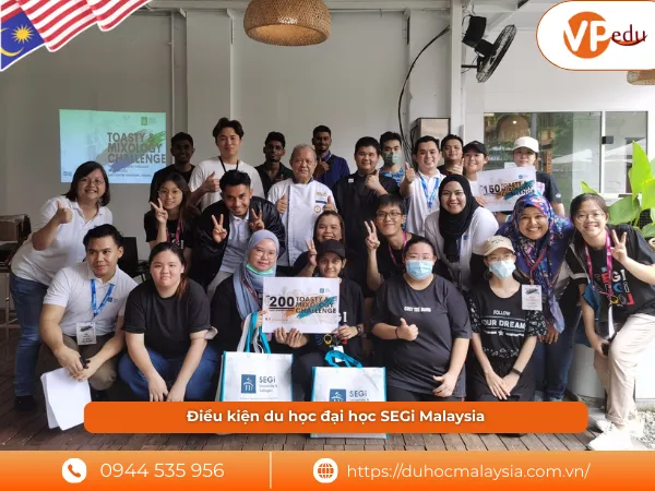 Điều kiện du học đại học SEGi Malaysia