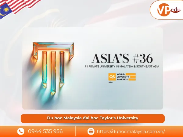 Du học Malaysia đại học Taylor's University