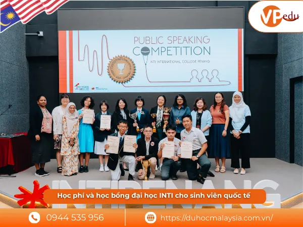 Học phí và học bổng đại học INTI cho sinh viên quốc tế