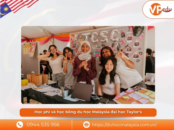 Học phí và học bổng du học Malaysia đại học Taylor's