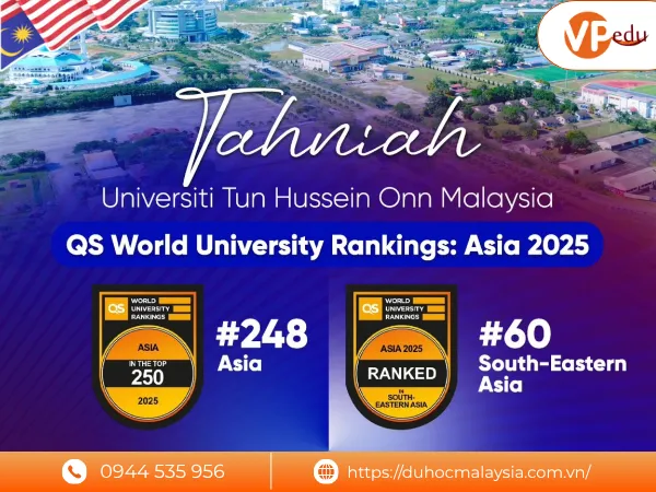 Xếp hạng và thành tích nổi bật của đại học UTHM