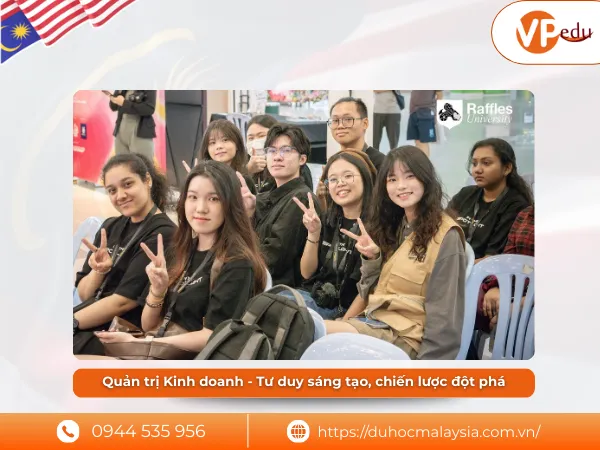 Ngành quản trị kinh doanh của đại học Raffles được đánh giá cao về chất lượng