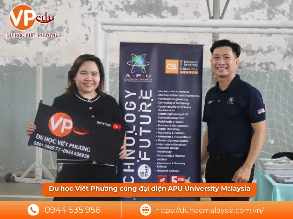 Du học Việt Phương cùng đại diện trường APU