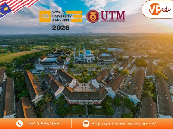 Đại học UTM là trường đào tạo ngành điện tử tự động hóa ở Malaysia