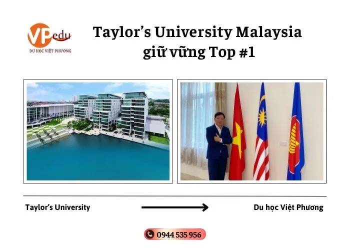 Du học Malaysia tại Đại học Taylor's cùng Việt Phương