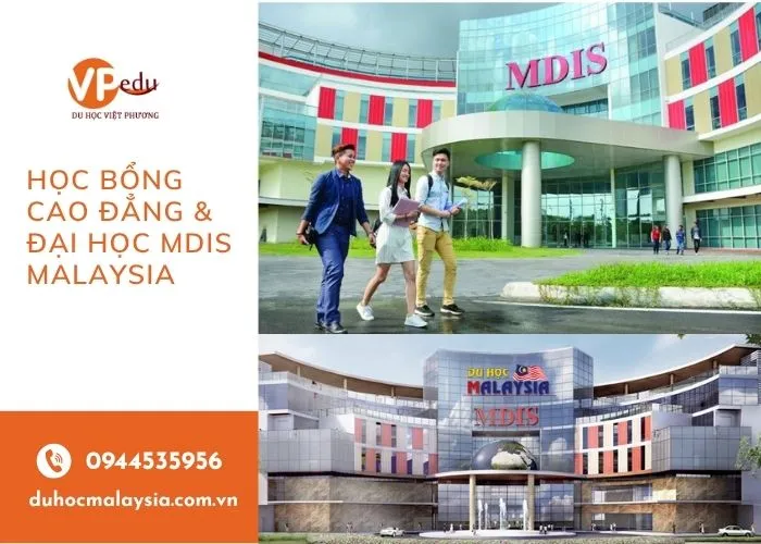 Học bổng cao đẳng & đại học MDIS Malaysia