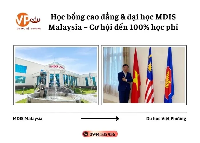 Du học Malaysia tại MDIS cùng Du học Việt Phương