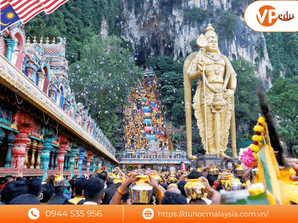 Thaipusam - Lễ hội tâm linh hoành tráng và đầy huyền bí tại Batu Caves
