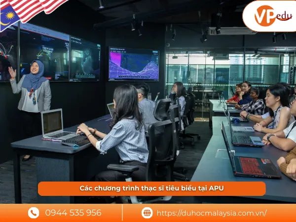 Các chương trình thạc sĩ tiêu biểu tại APU