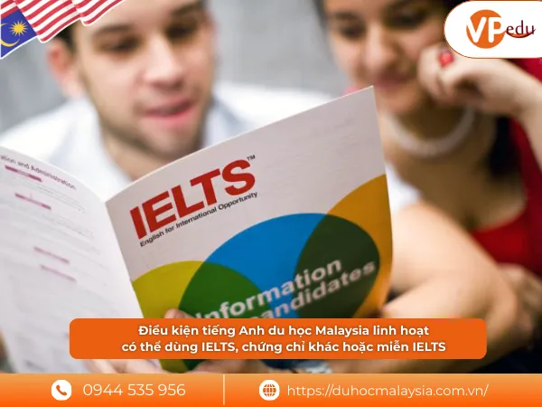 Điều kiện tiếng Anh du học Malaysia