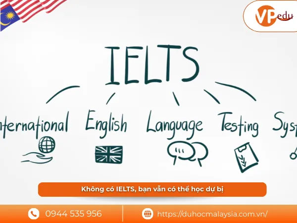 Không có IELTS, bạn vẫn có thể học dự bị