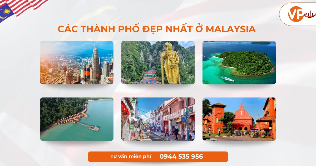 các thành phố đẹp ở malaysia du học malaysia