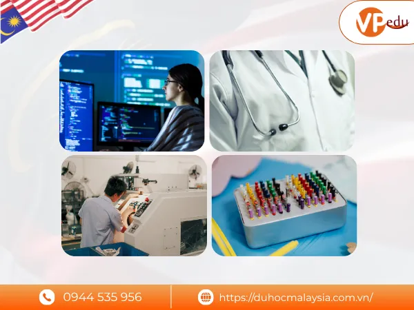 Điều kiện tiếng Anh theo ngành học  du học Malaysia