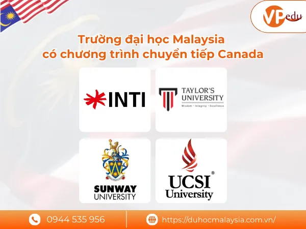 Trường Malaysia chuyển tiếp Canada