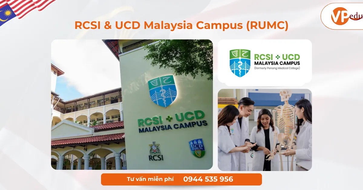 trường y khoa RUMC malaysia RCSI & UCD Malaysia Campus (RUMC)