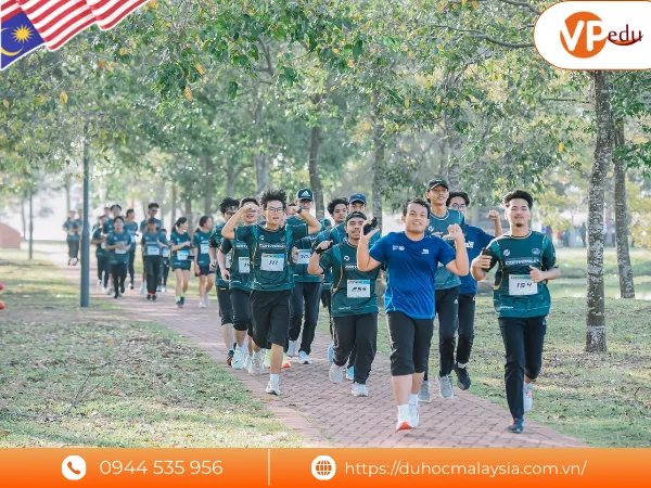 Đại học UTP Malaysia có nhiều hoạt động thể thao, giải trí