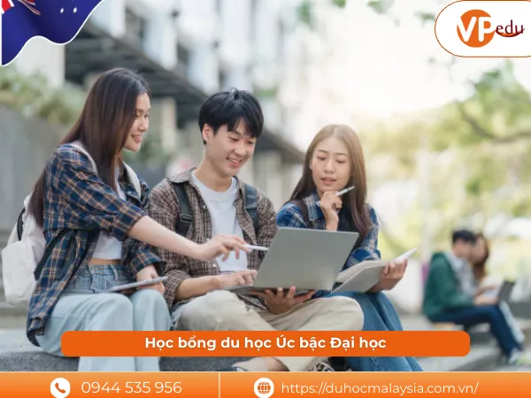 Học bổng du học Úc bậc Đại học