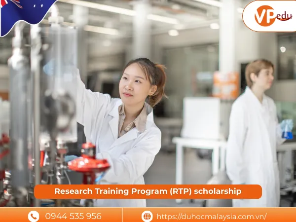 Học bổng du học Úc Research Training Program