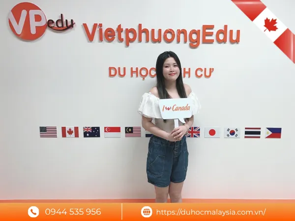 Học sinh Việt Phương đậu visa Canada