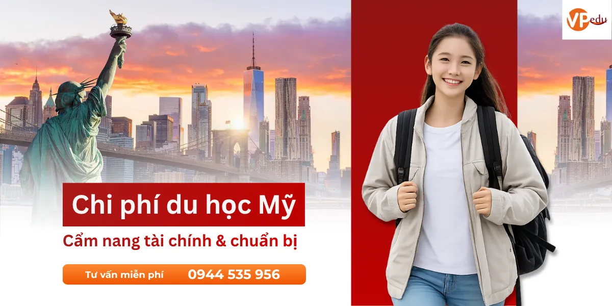 tổng chi phí du học Mỹ cần bao nhiêu tiền