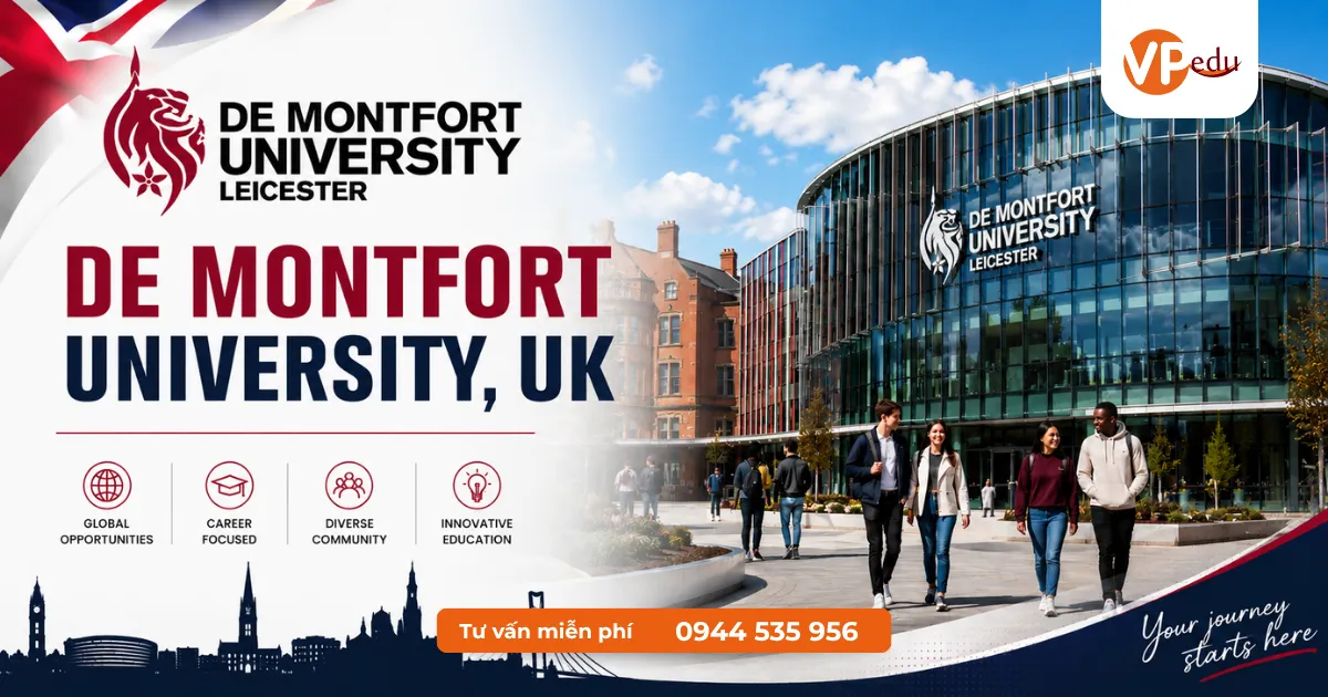Đại học De Montfort University (DMU) UK