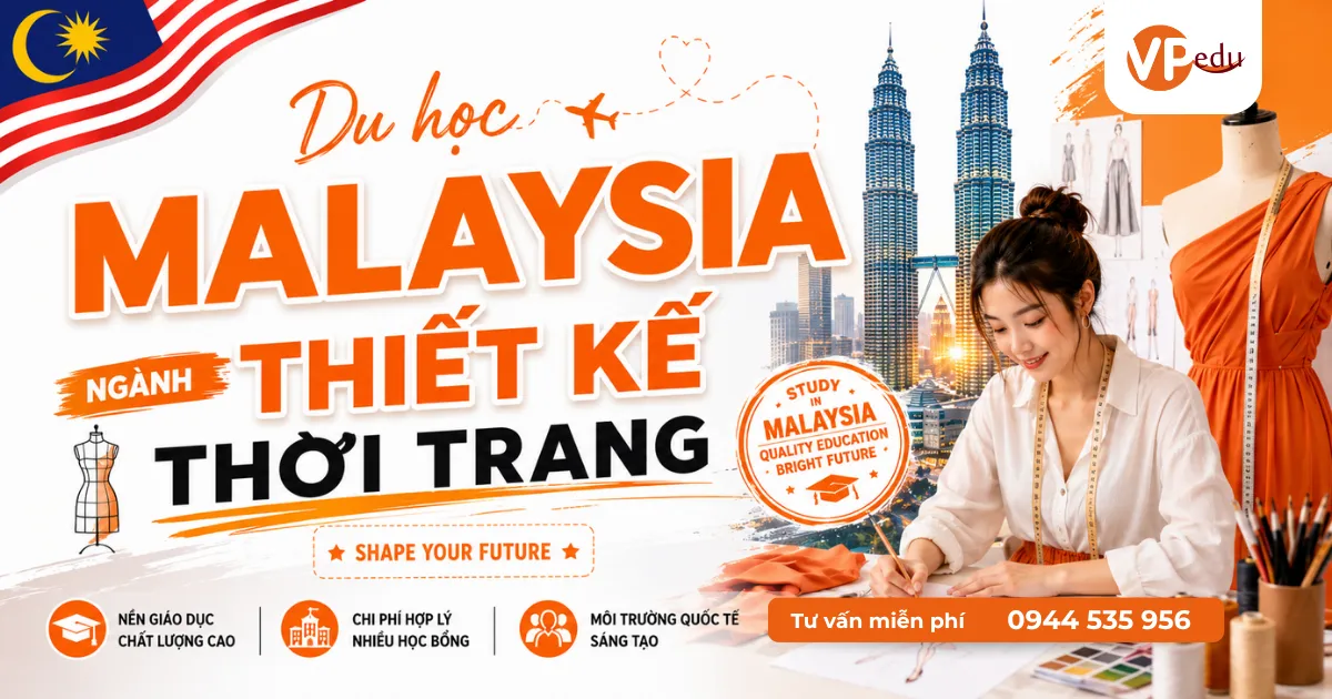 chọn du học Malaysia ngành Thiết kế thời trang fashion design