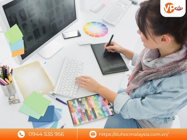 Chi phí du học Malaysia ngành Thiết kế đồ họa hợp lý với chương trình quốc tế