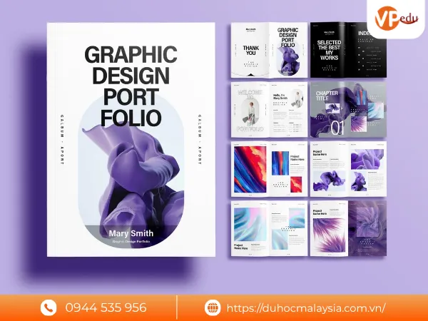 Cách xây dựng Portfolio ấn tượng khi du học ngành Thiết kế đồ họa