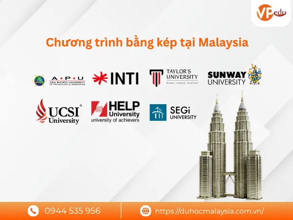 Các trường đại học Malaysia có chương trình bằng kép và liên kết quốc tế