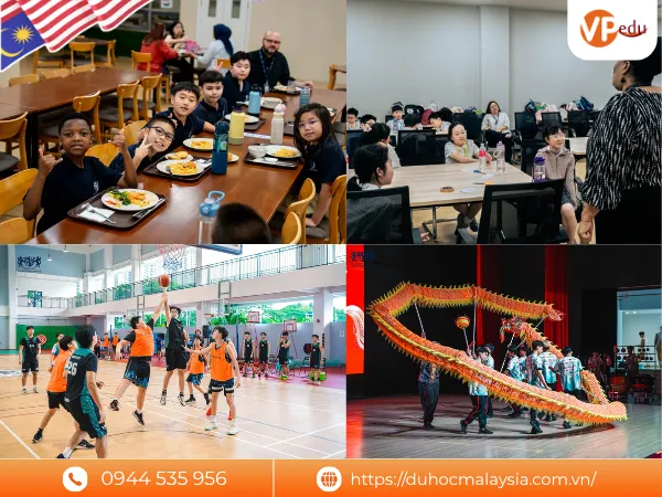 Cơ sở vật chất, tiện ích thể thao, môi trường quốc tế dành cho học sinh tại FCIS Malaysia