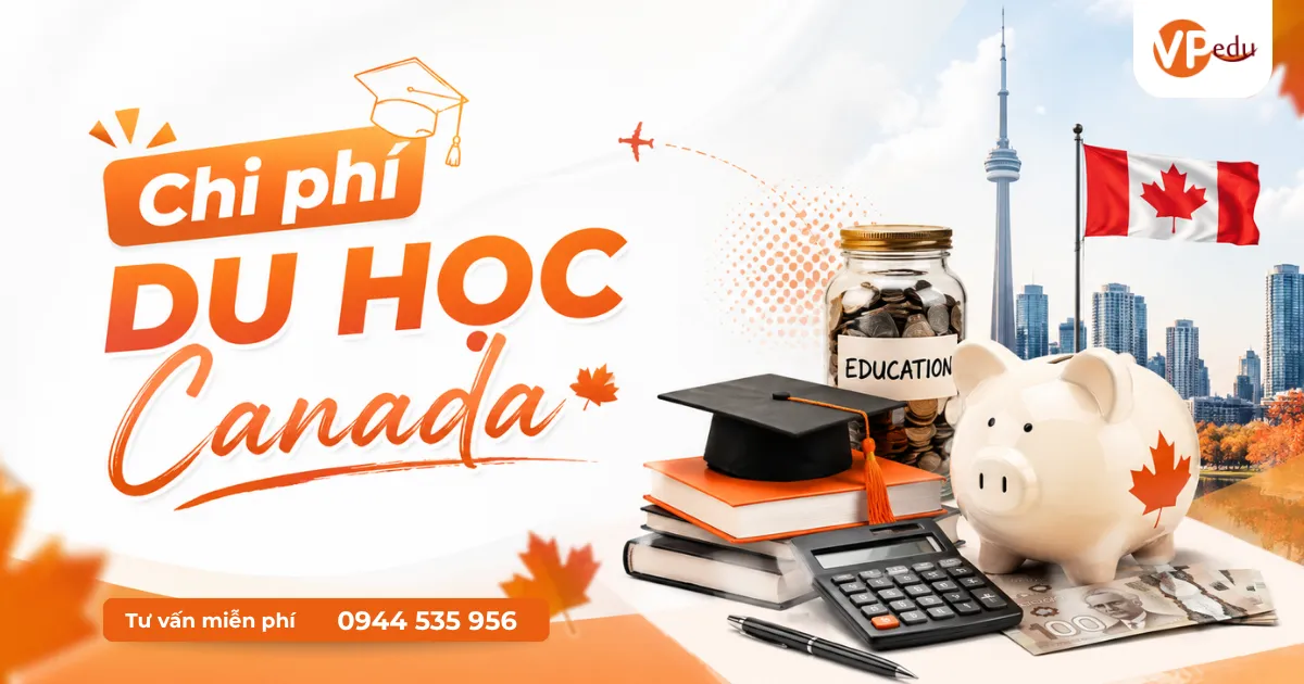 Các khoản chi phí du học Canada