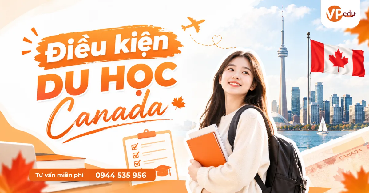 điều kiện du học Canada cho sinh viên quốc tế