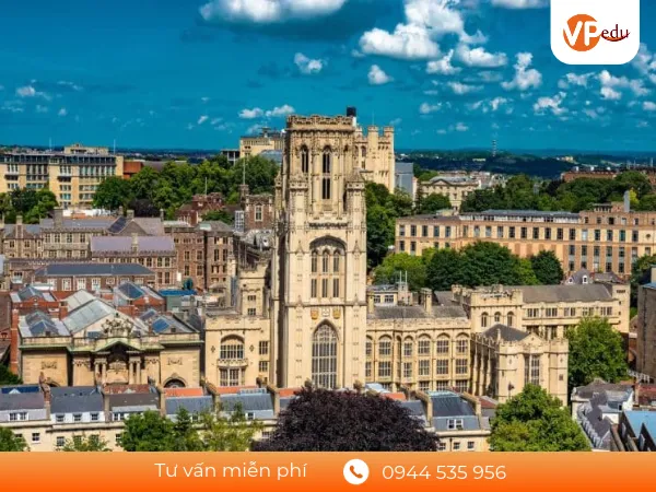 University of Bristol -trường đại học nghiên cứu công lập tại thành phố Bristol